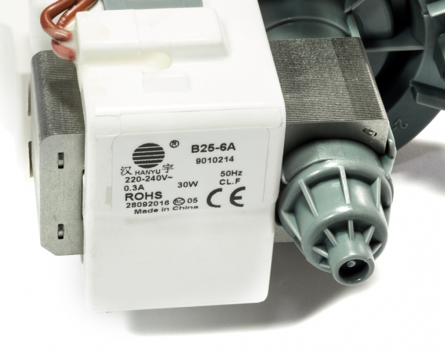Насос ( помпа ) в сборе Стиральной Машины WHIRLPOOL 481010584942 ( HANYU 30W )